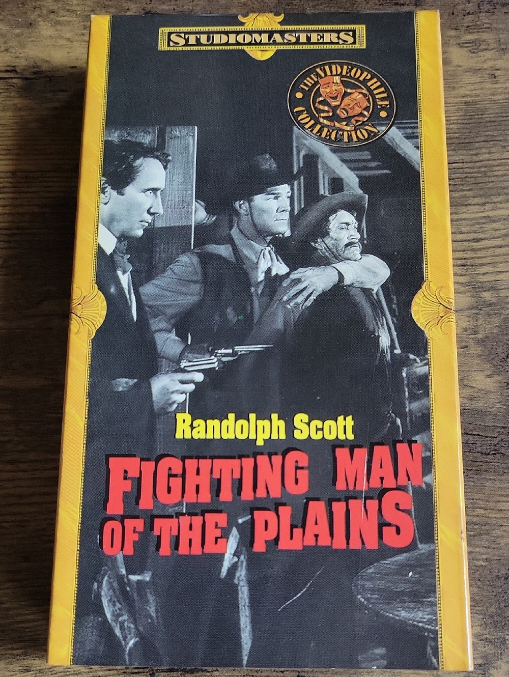 Studiomasters "Fighting Man of the Plains" VHS - Yellow & Black